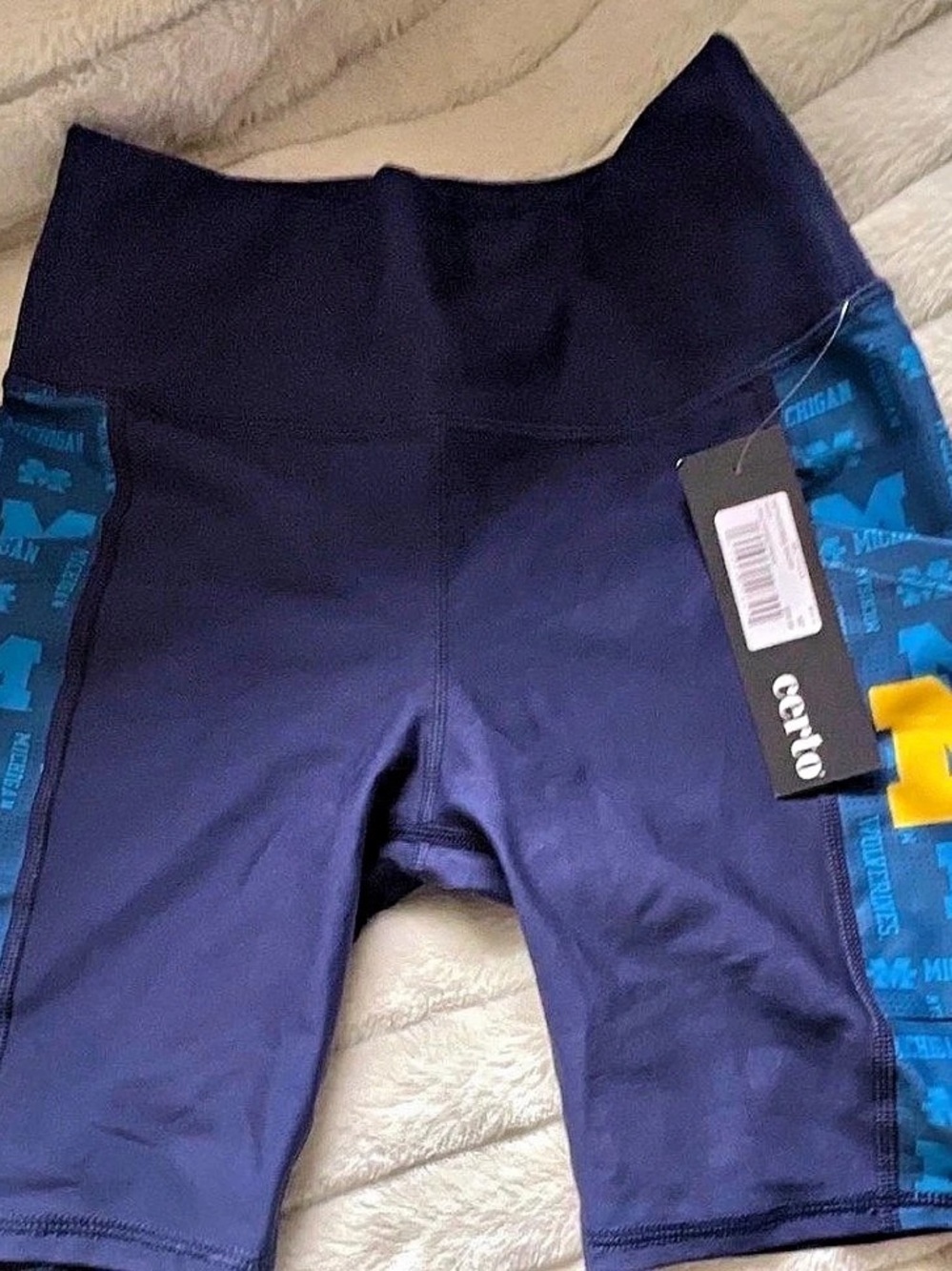 Cerró Michigan shorts Kids Michigan Athletic Shorts in Blue Medium